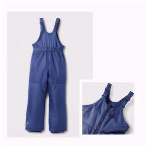[all in motion] blue snow bib suit